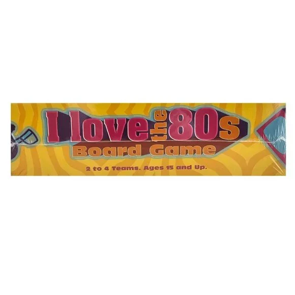VH1 "I Love The 80's Board Game" by Viacom 2006 Ed.NEW In Factory Sealed Box